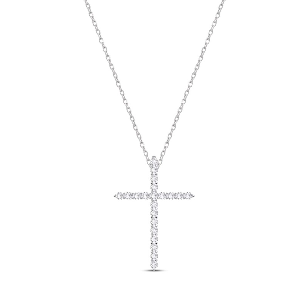💎14k Gold Diamond Cross Necklace💎